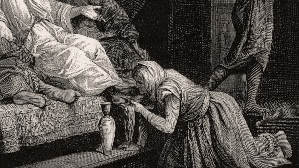 Unção de Jesus, por Alexandre Bida