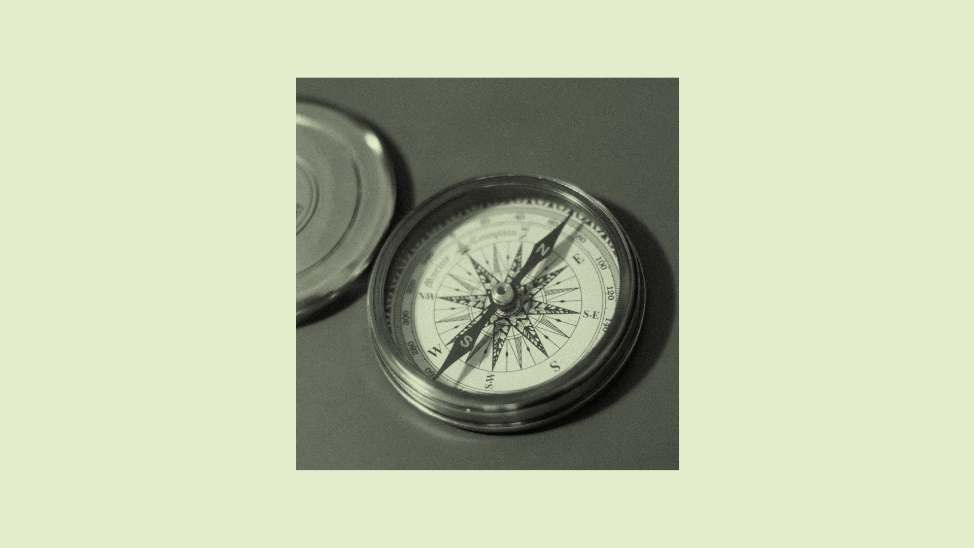 A compass.